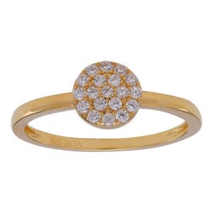 Joanli Nor - ANNIENOR ring zirkon forgyldt 10450475948